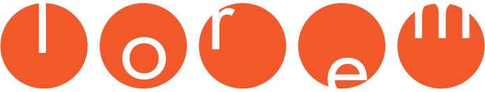 lorem designs & branding logo